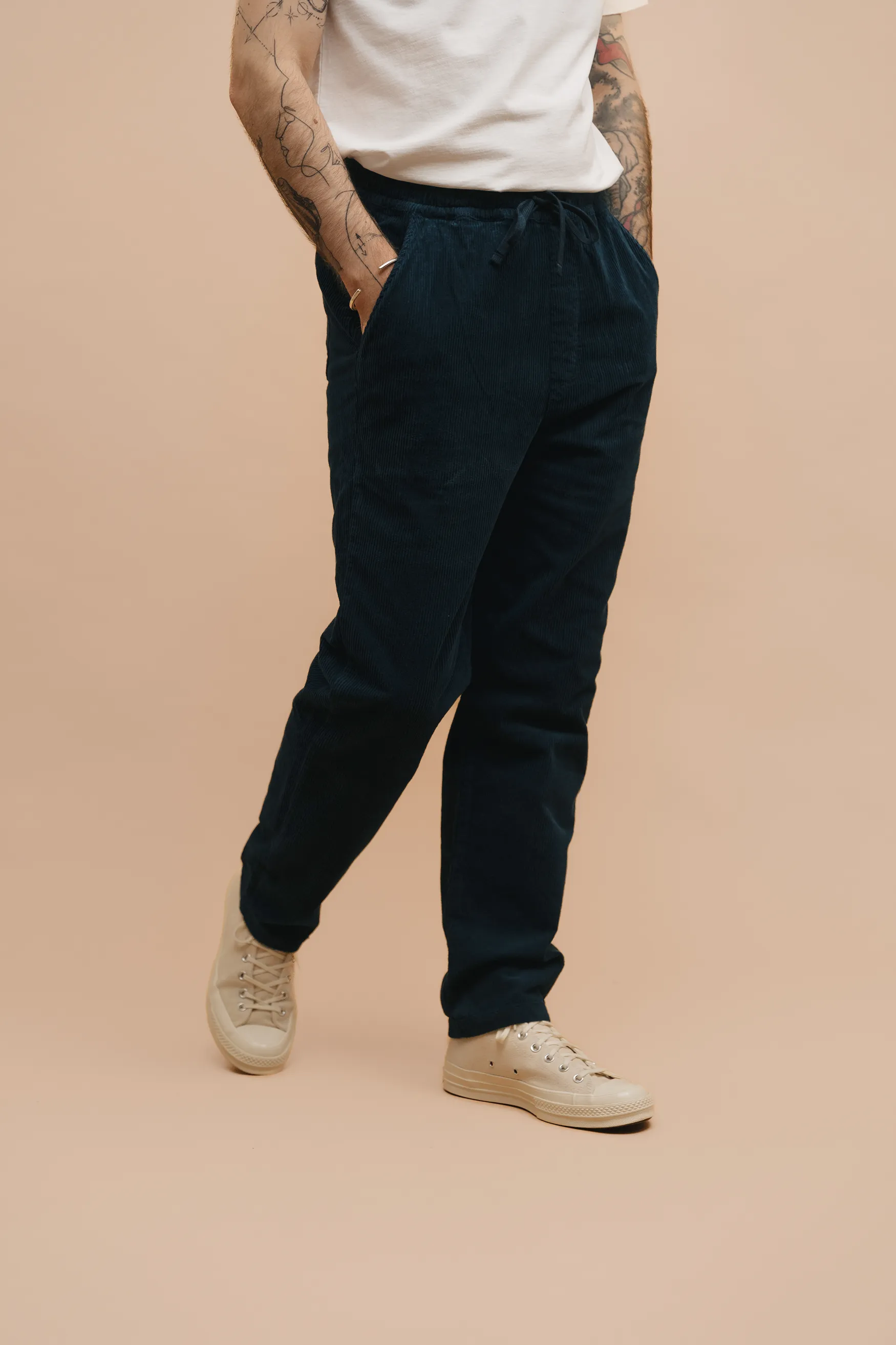 Corduroy Drawstring Trouser