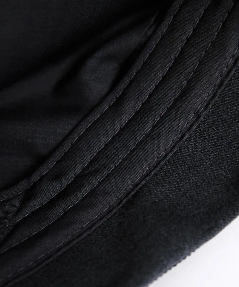 CREVE NINE: Ribbon Beret - Charcoal