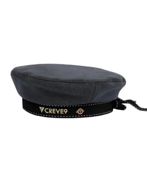 CREVE NINE: Ribbon Beret - Charcoal