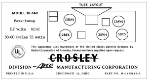 CROSLEY-10-140