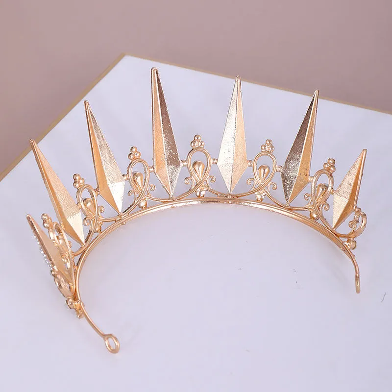 Crystal Rhinestone Crown Queen Tiara