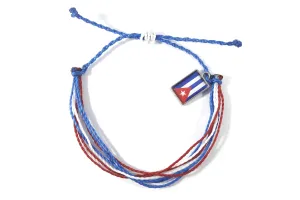 Cuban Friendship Bracelet Cuba Flag Style