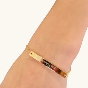 Custom Bar Bracelet