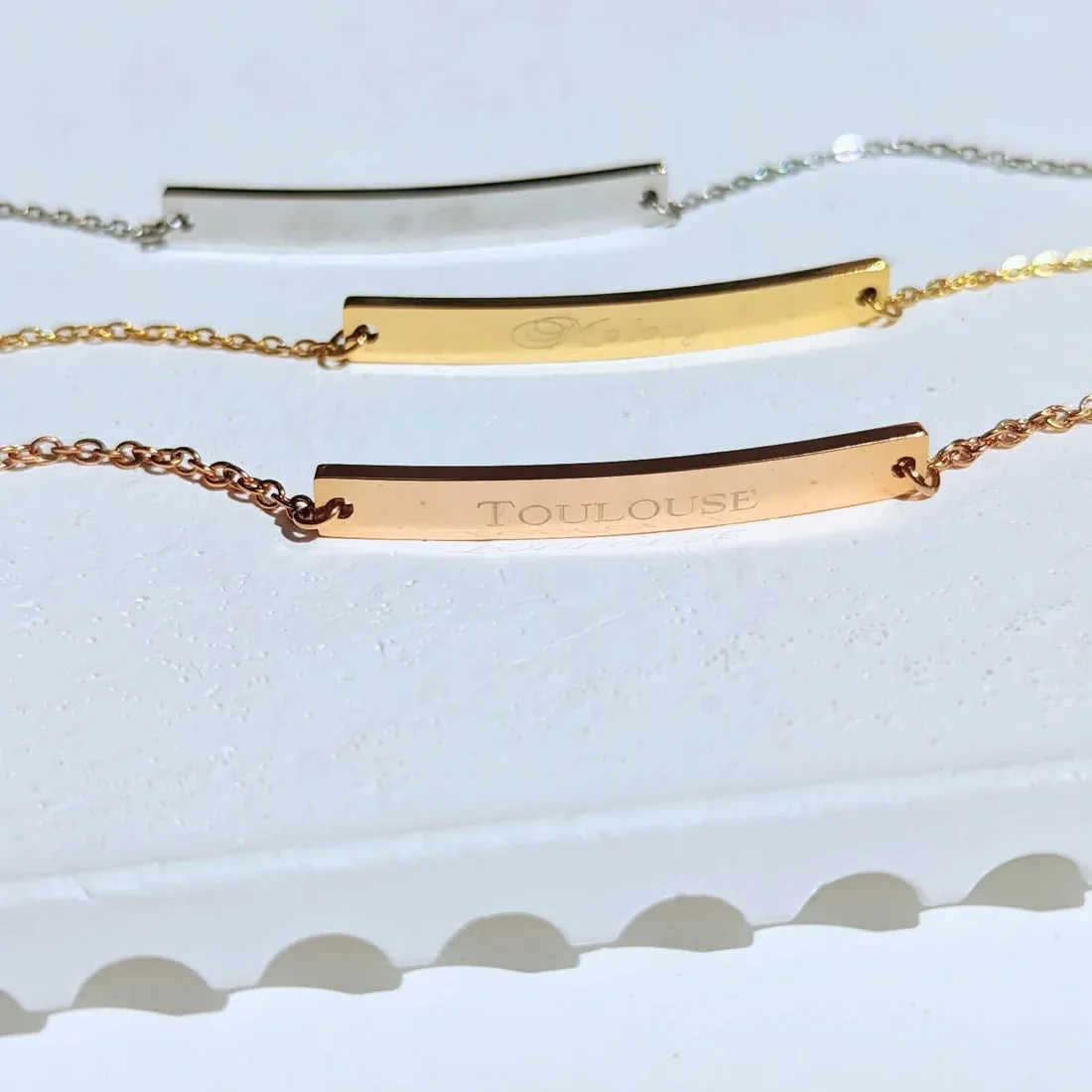 Custom Bar Bracelet