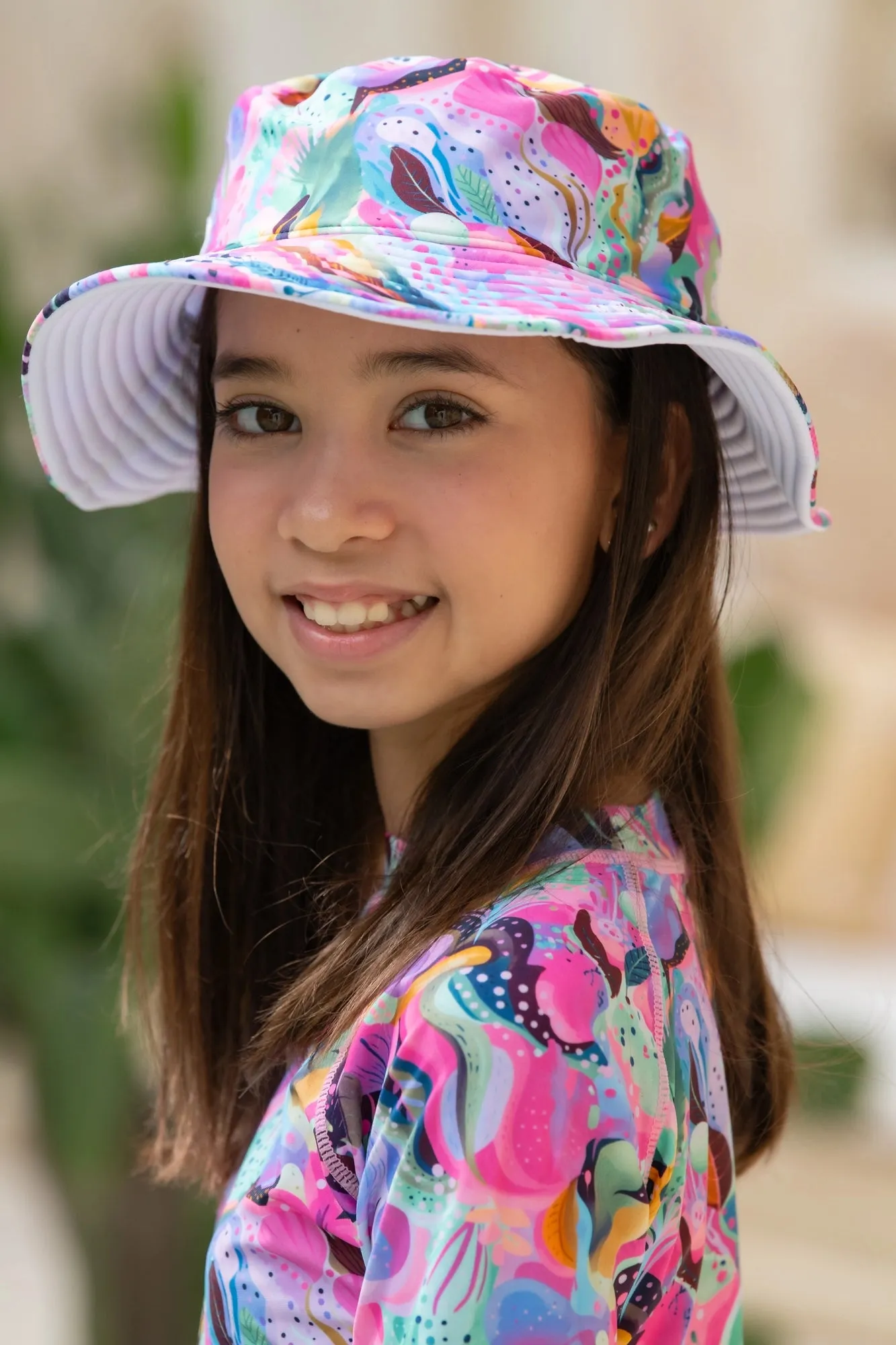 Daisy Swim Hat - Marine Fiesta