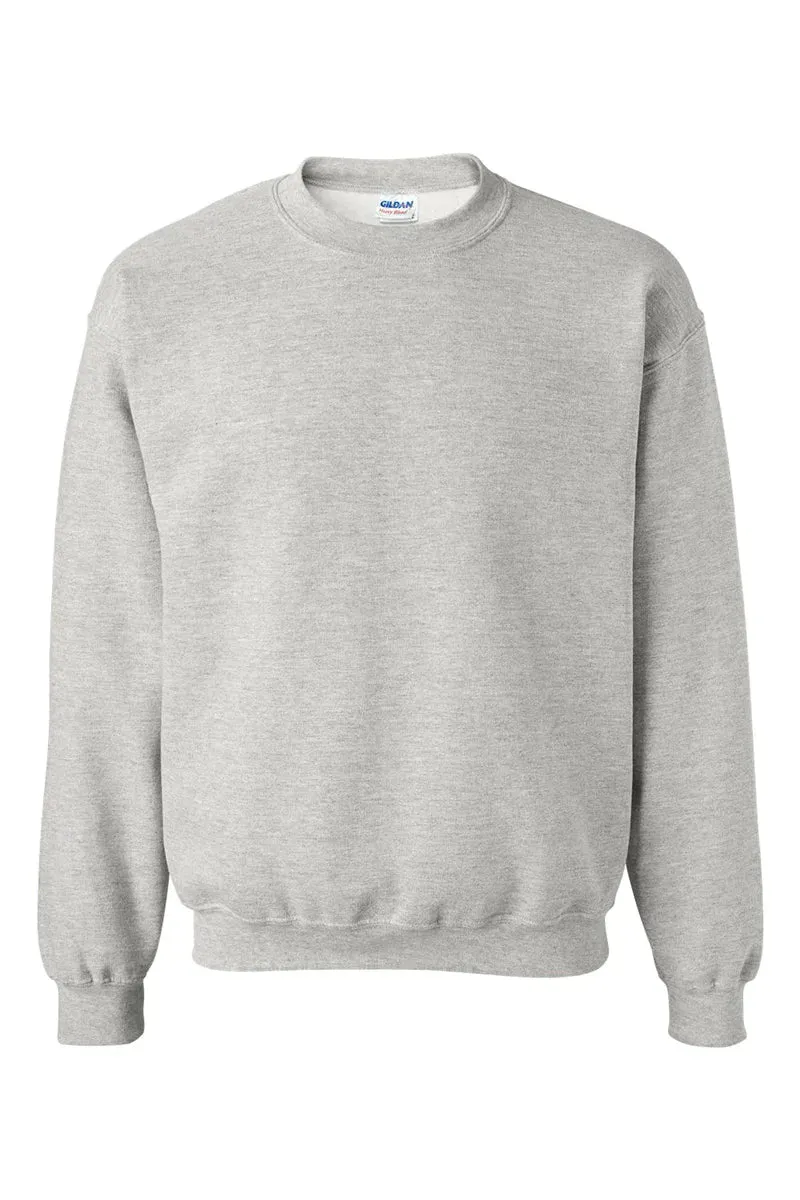 Distressed Georgia Script Heavy-weight Crew Sweatshirt