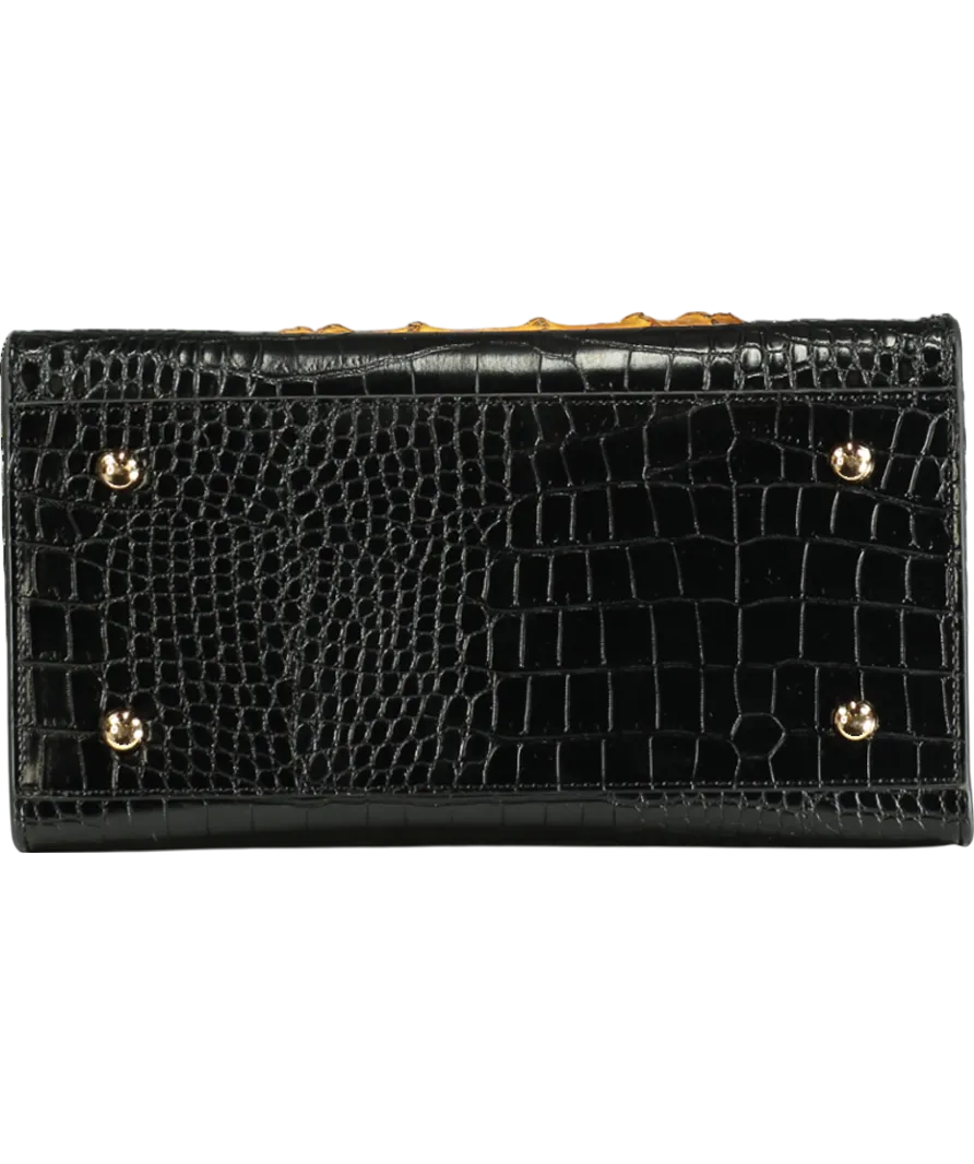Eden Reflex Luxury Vegan Black Isadora  Handbag