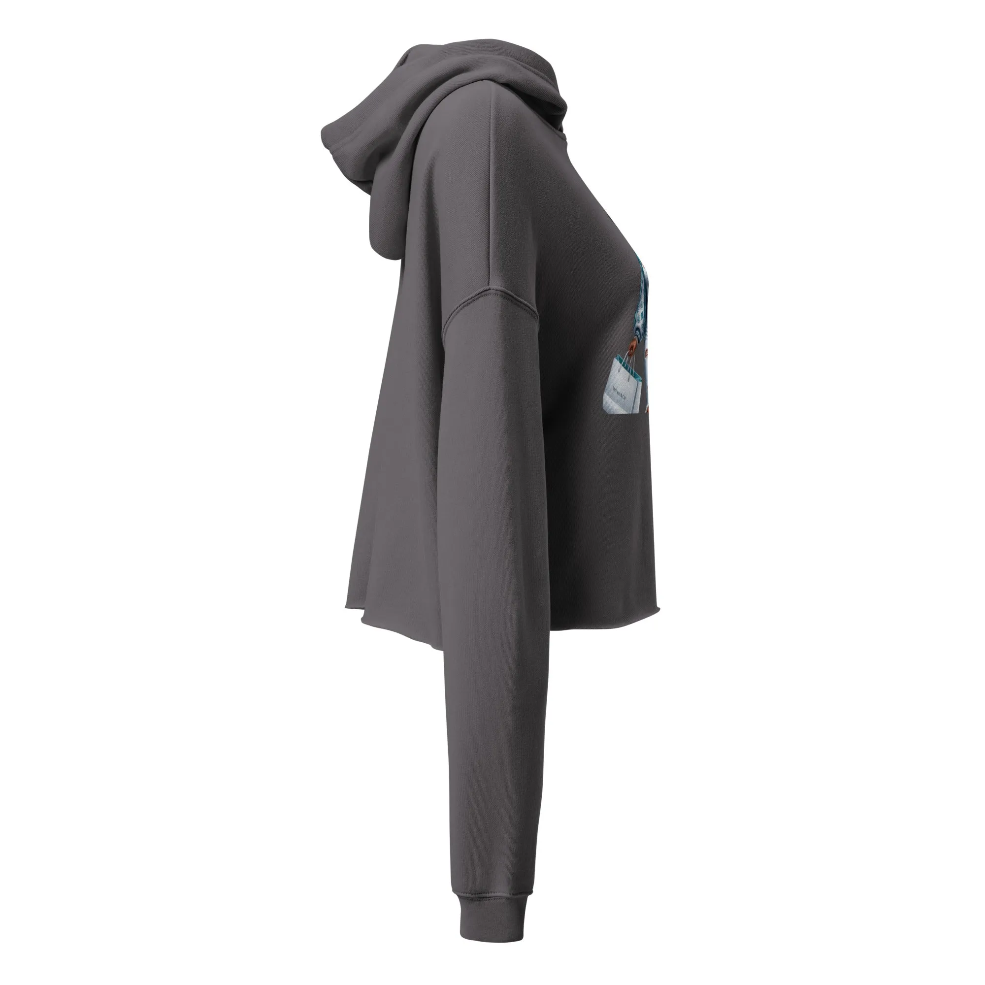 Fashion T Crop Hoodie