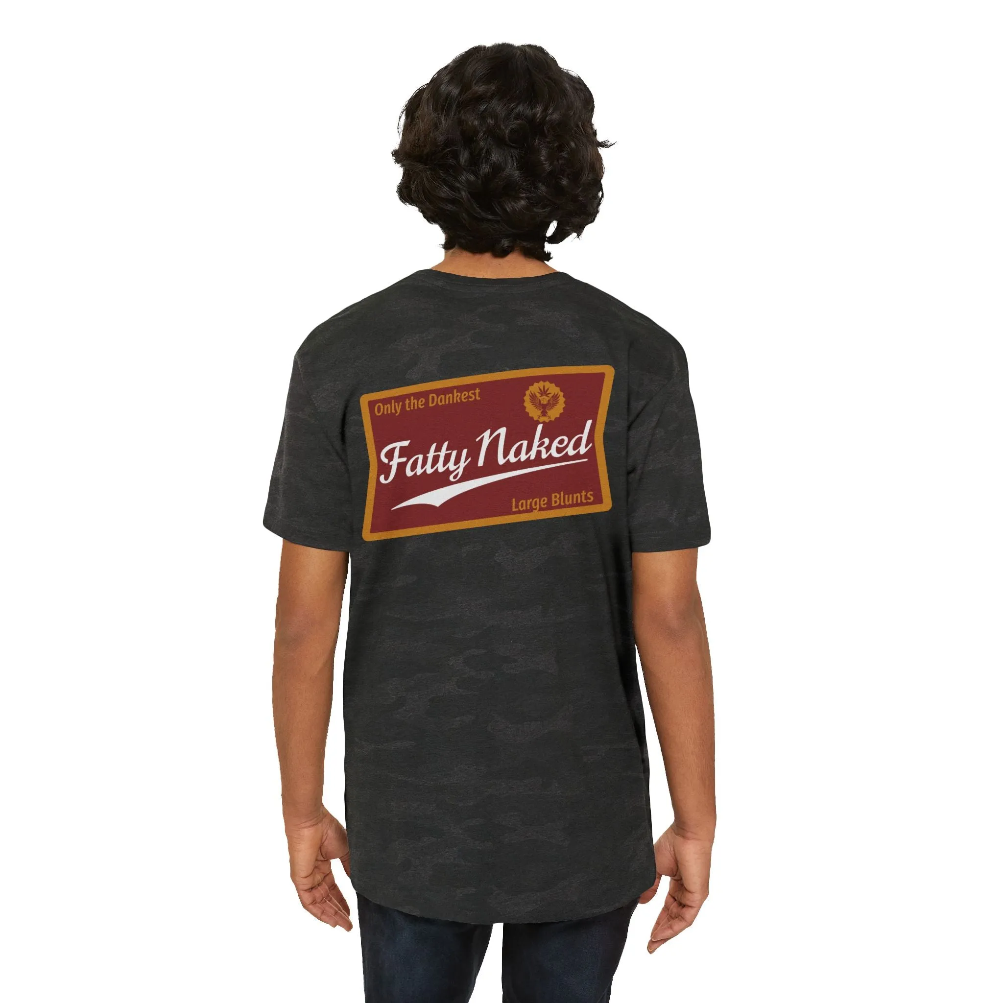 Fatty Naked Men's Fine Jersey Tee - Casual Statement Shirt for Everyday Wear
