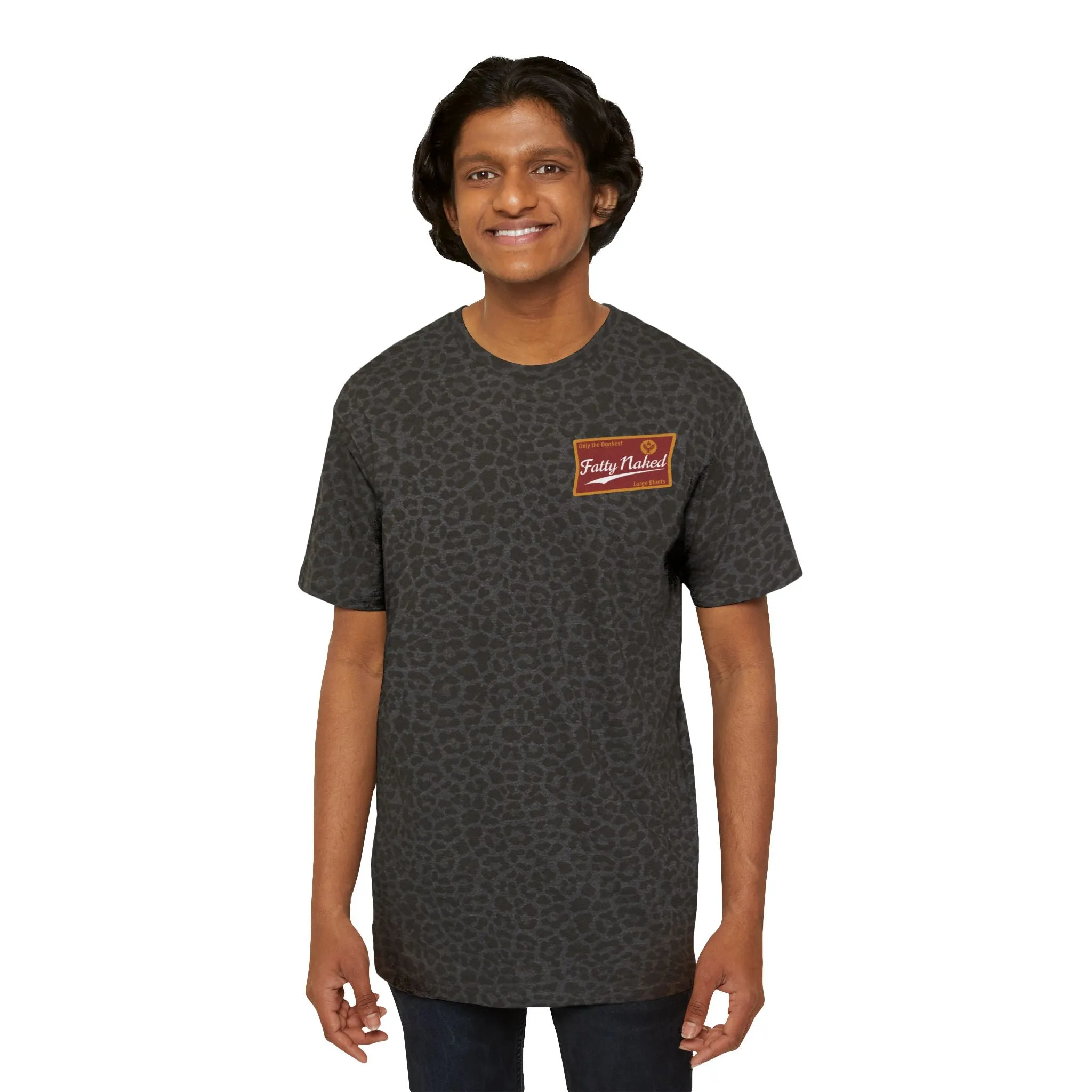 Fatty Naked Men's Fine Jersey Tee - Casual Statement Shirt for Everyday Wear
