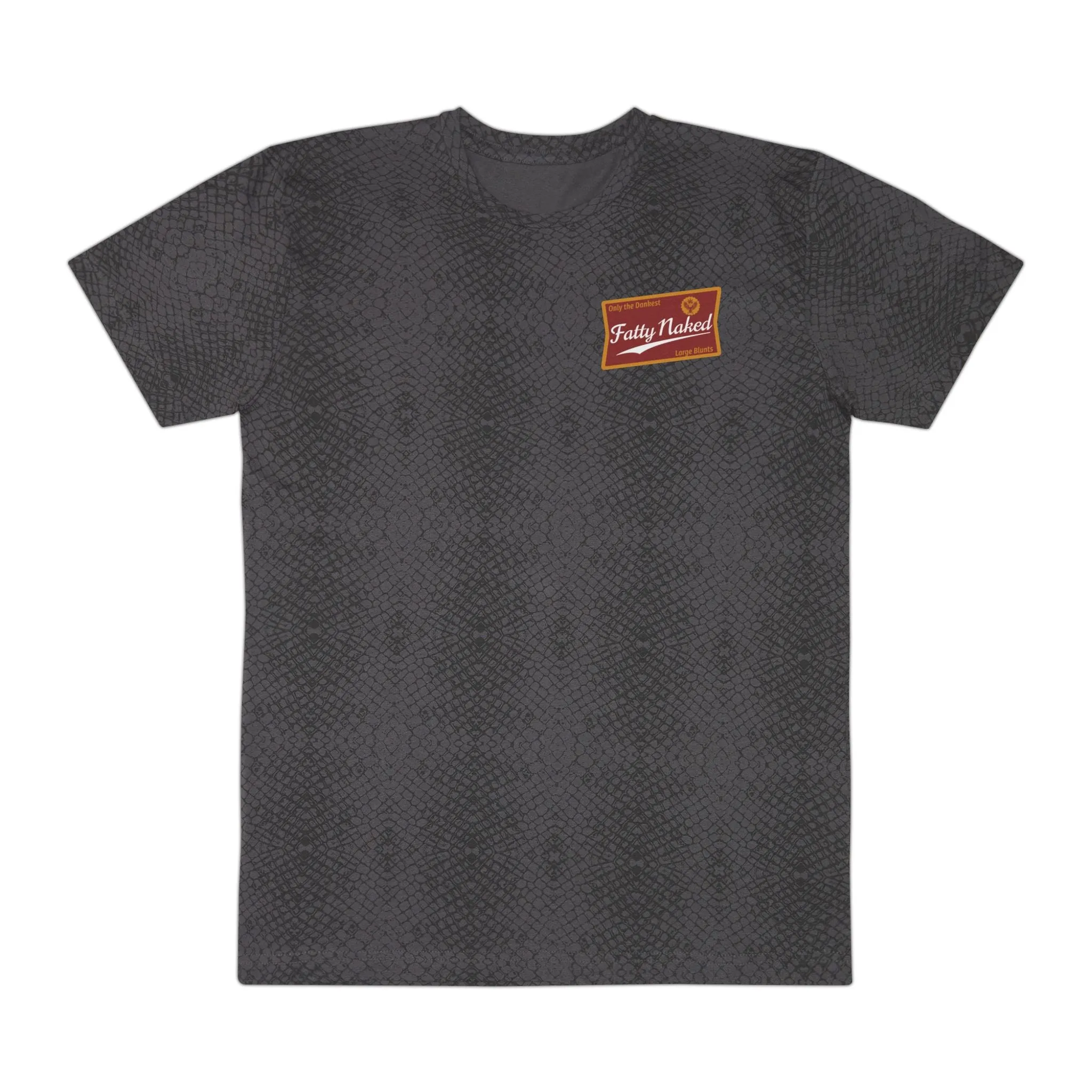 Fatty Naked Men's Fine Jersey Tee - Casual Statement Shirt for Everyday Wear