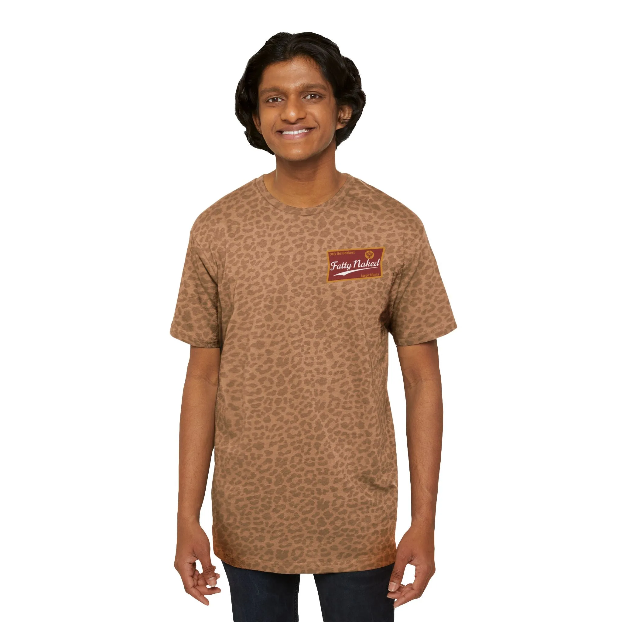 Fatty Naked Men's Fine Jersey Tee - Casual Statement Shirt for Everyday Wear