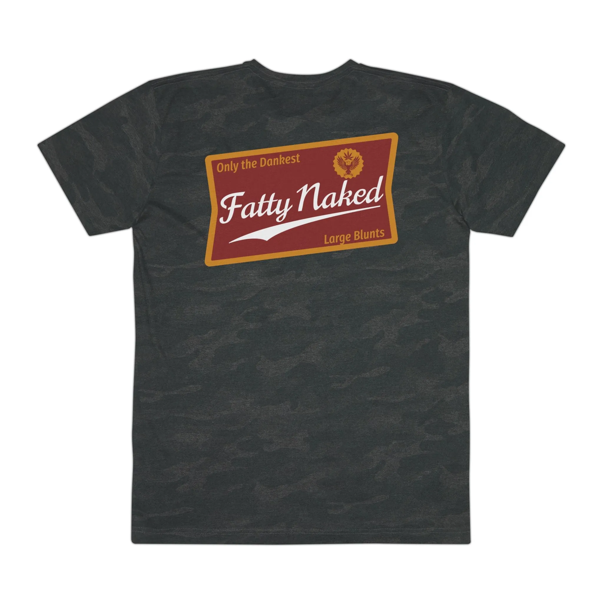 Fatty Naked Men's Fine Jersey Tee - Casual Statement Shirt for Everyday Wear