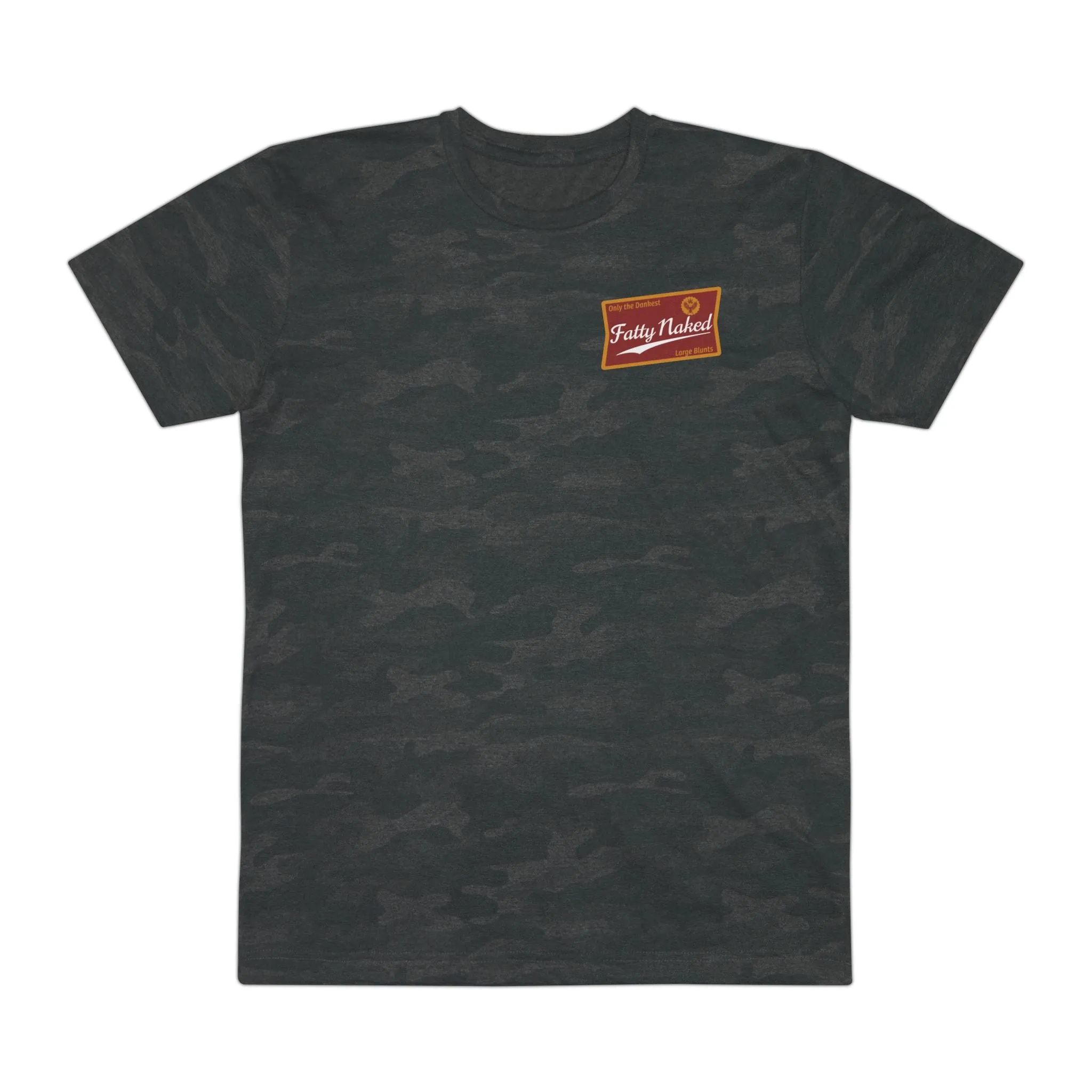 Fatty Naked Men's Fine Jersey Tee - Casual Statement Shirt for Everyday Wear