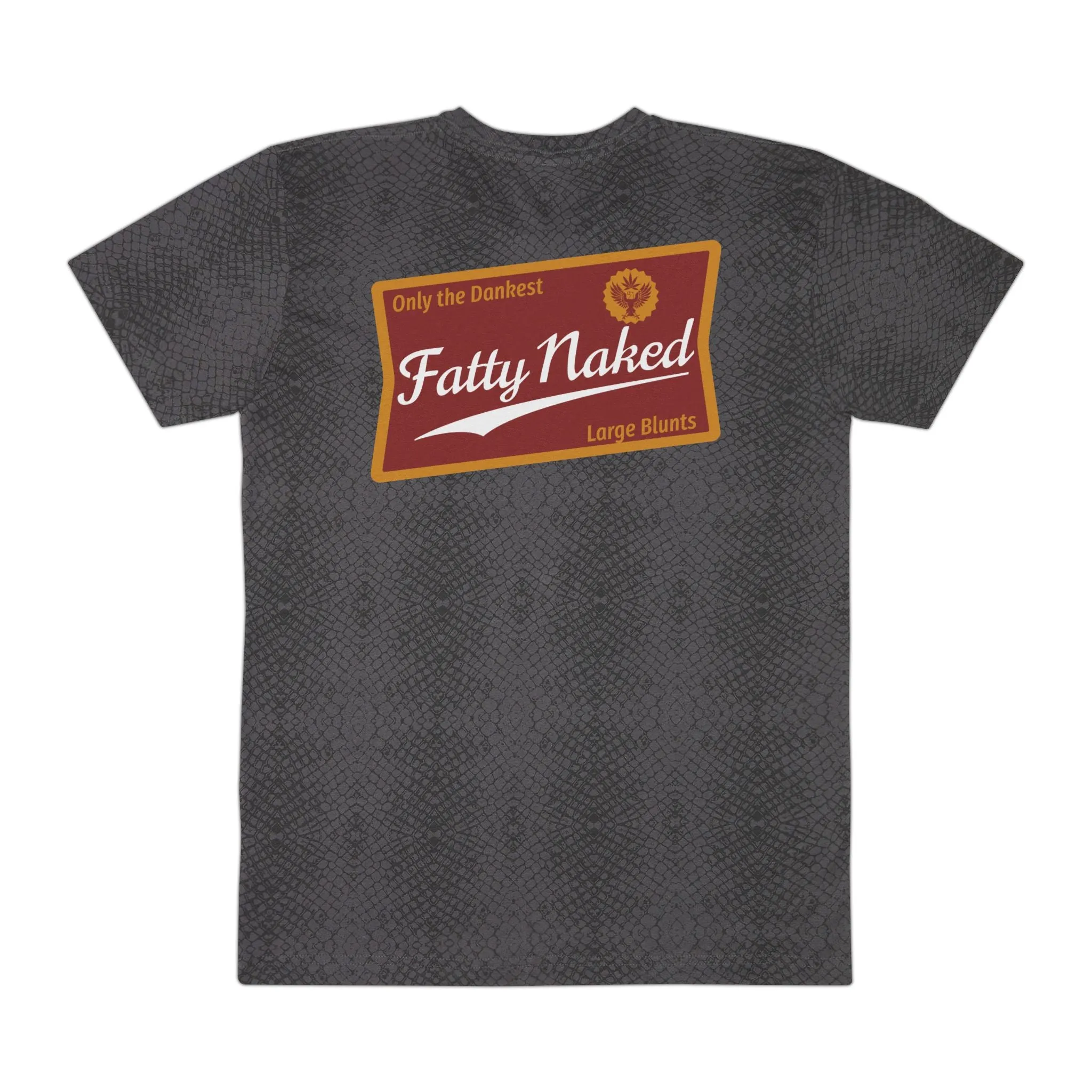 Fatty Naked Men's Fine Jersey Tee - Casual Statement Shirt for Everyday Wear