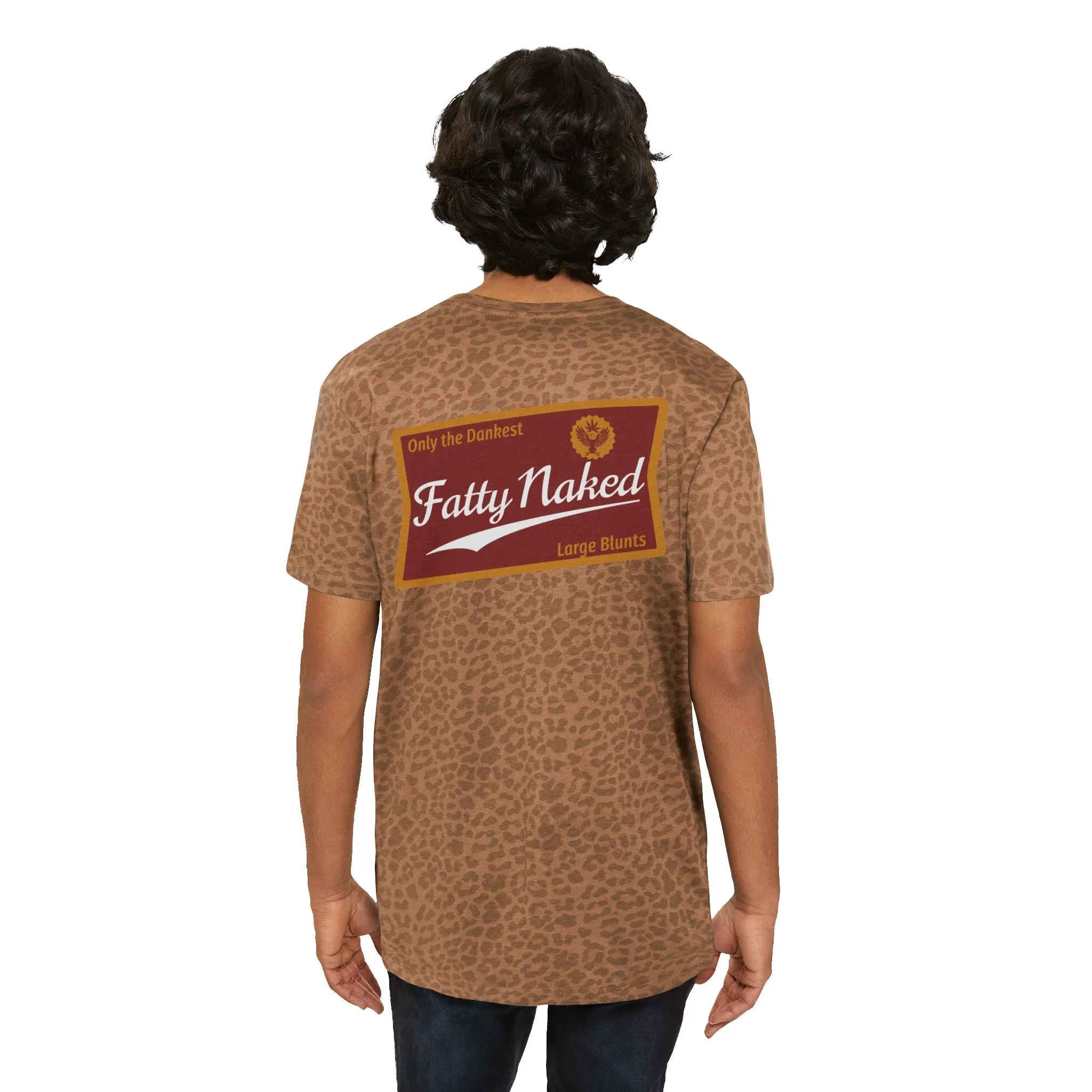 Fatty Naked Men's Fine Jersey Tee - Casual Statement Shirt for Everyday Wear