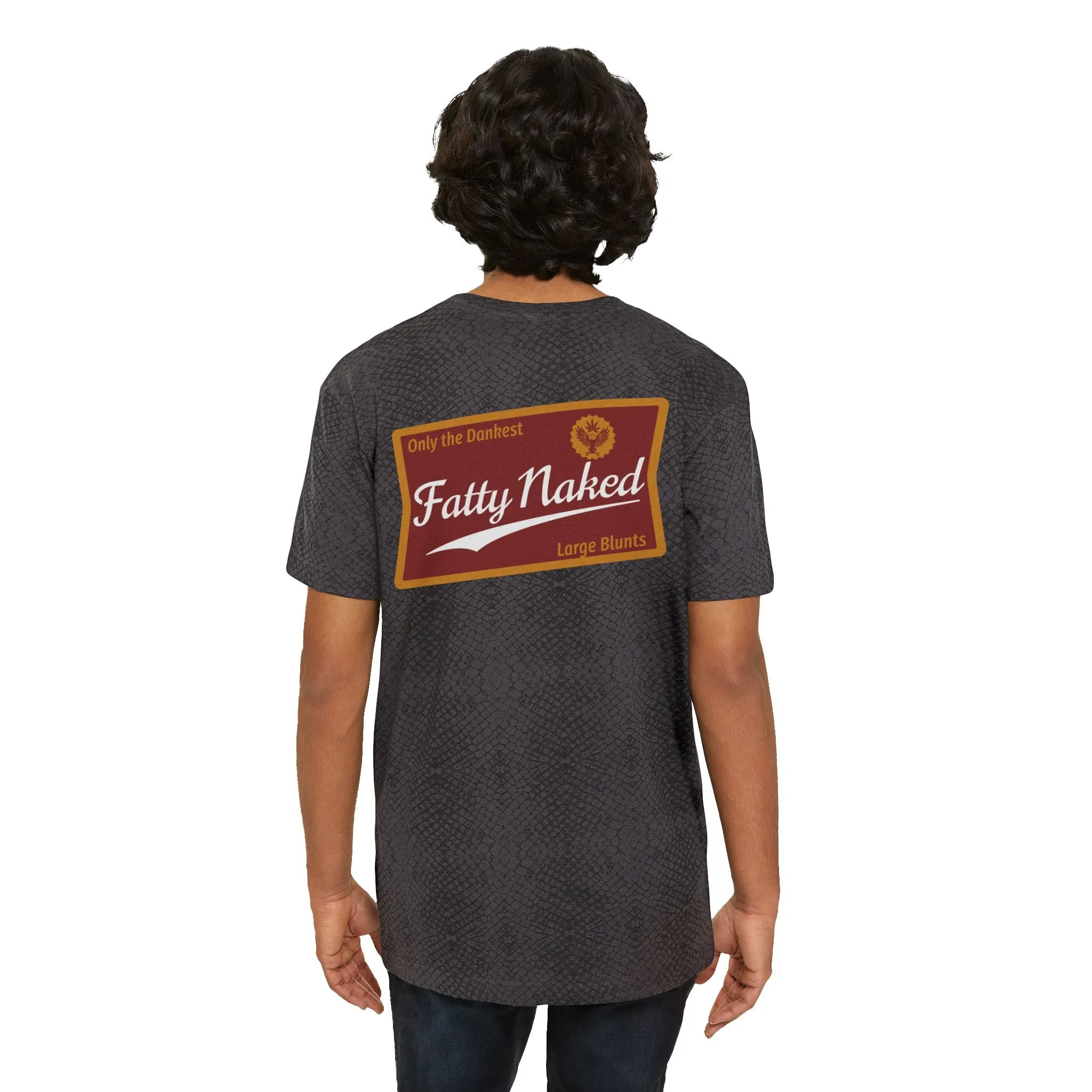 Fatty Naked Men's Fine Jersey Tee - Casual Statement Shirt for Everyday Wear