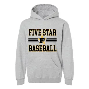 Five Star Hoodie/ Youth and Adult Sizes