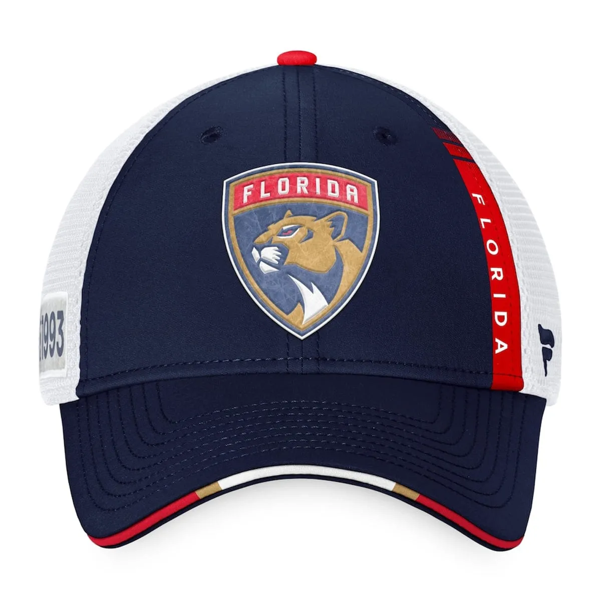 Florida Panthers Fanatics Authentic Pro Draft Structured Trucker Hat
