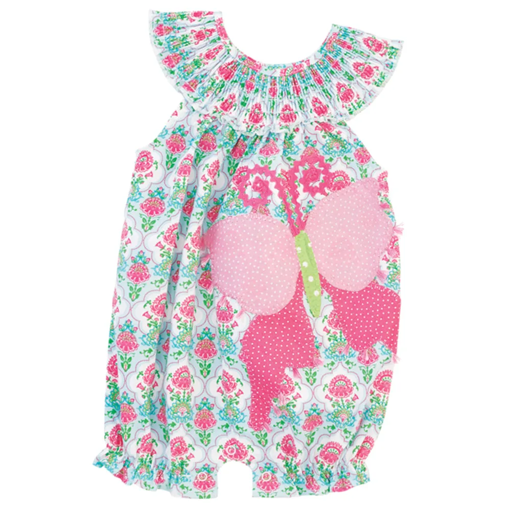 Girls' Sleeveless Butterfly Dress