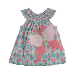 Girls' Sleeveless Butterfly Dress
