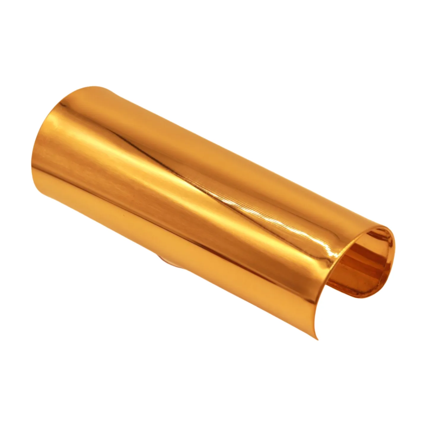 Gold Metal Extra Long Cuff Bracelet Jewelry Accessories Bling Wide