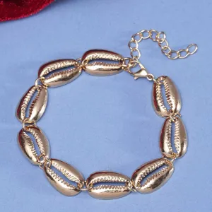 Gold Shell bracelet