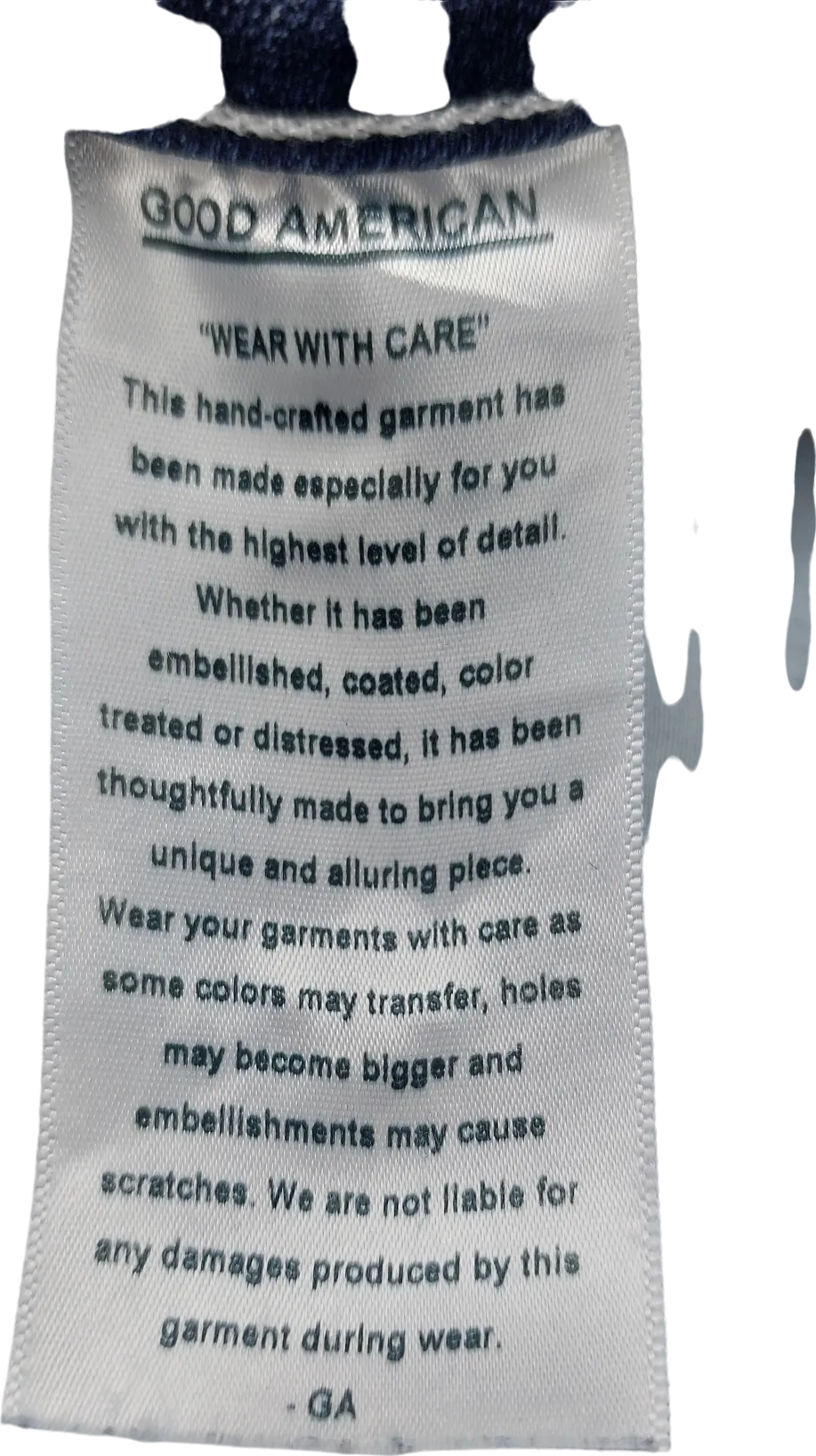Good American Blue Good Legs Skinny Jeans W24