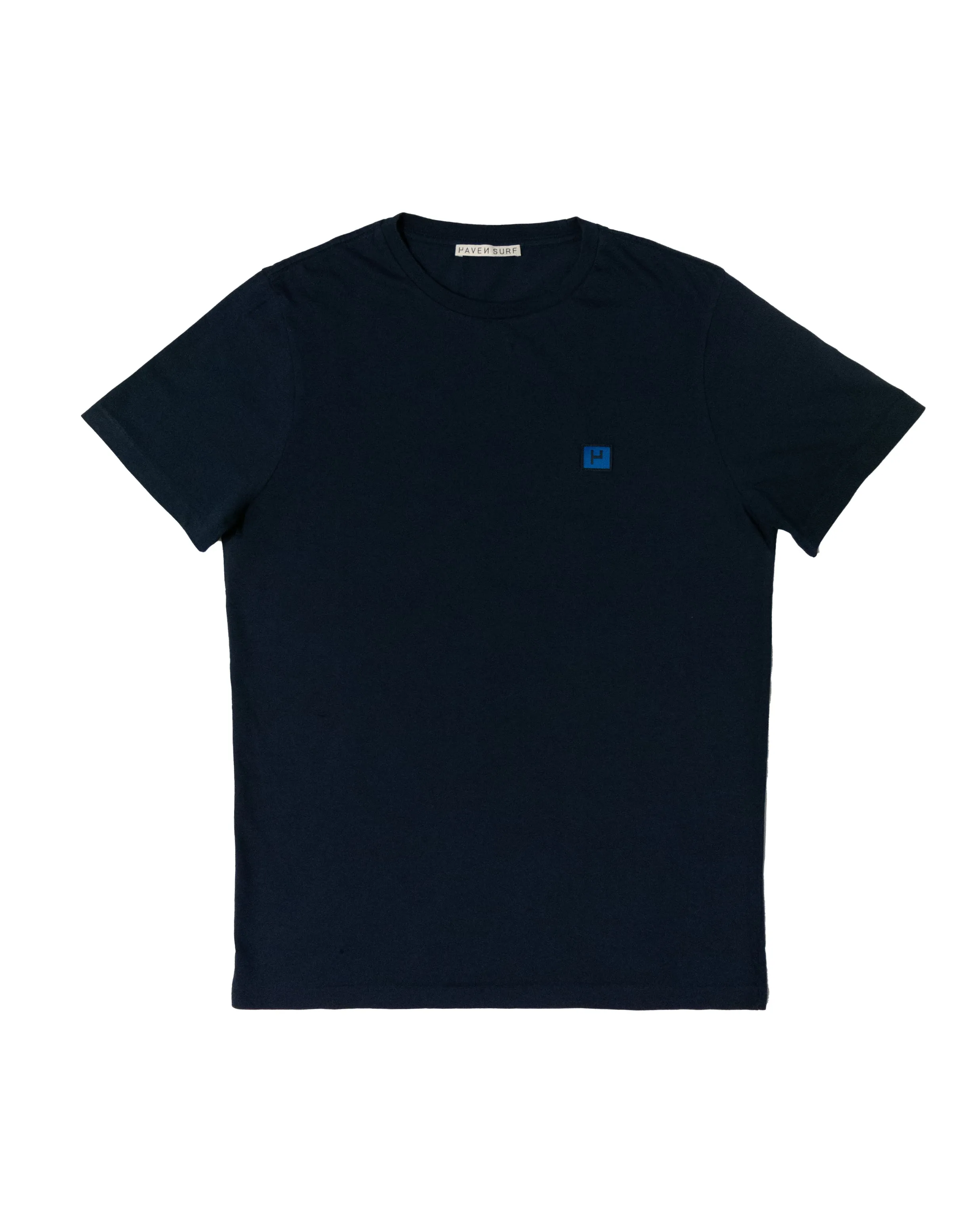 Haven Surf - Base Tee w/ H-  logo patch - Dark Navy