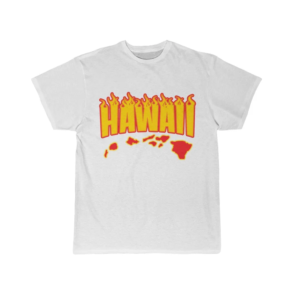 Hawaii Island Fire Men's Short Sleeve Tee