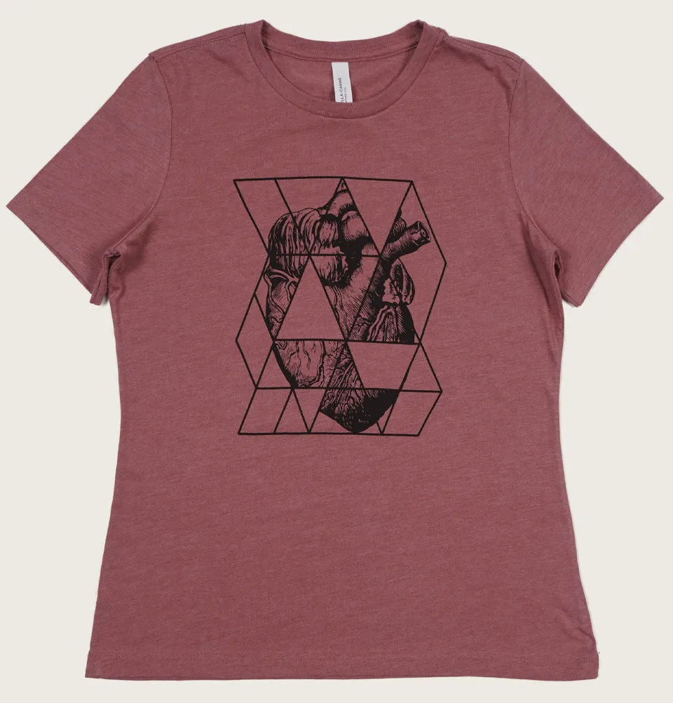 HEART SHAPED BOX Women's Relaxed Fit T-shirt