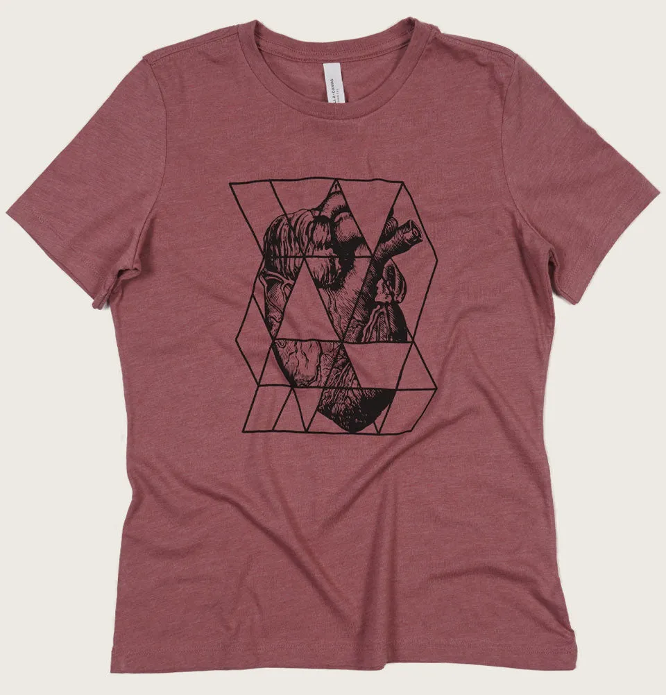 HEART SHAPED BOX Women's Relaxed Fit T-shirt
