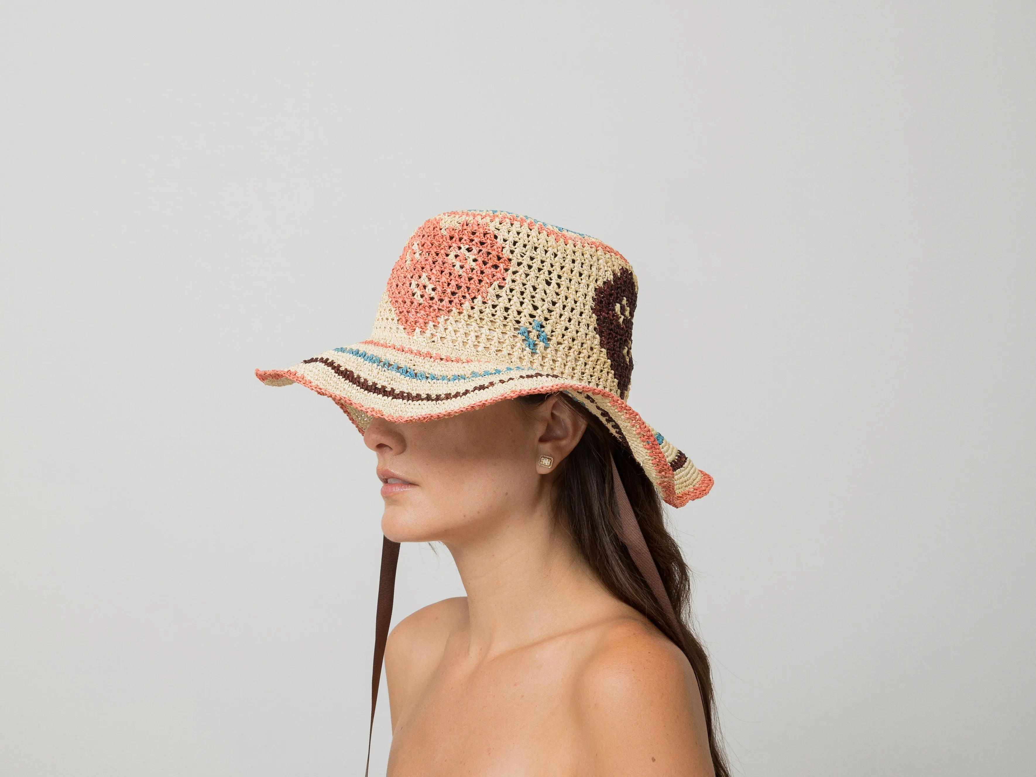 Hearts Beach Hat