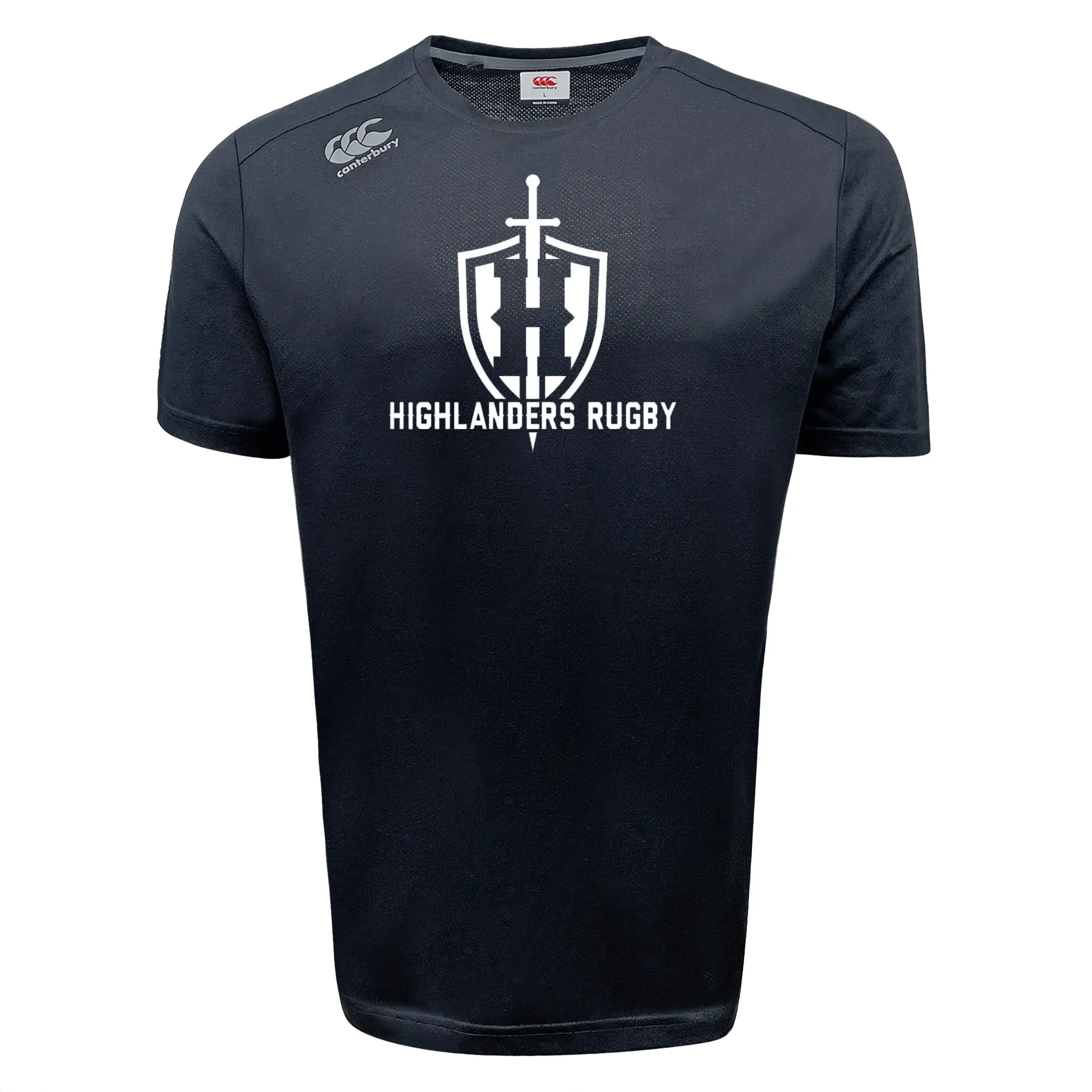 Highlanders Rugby NC Tempo Vapodri T-Shirt by Canterbury
