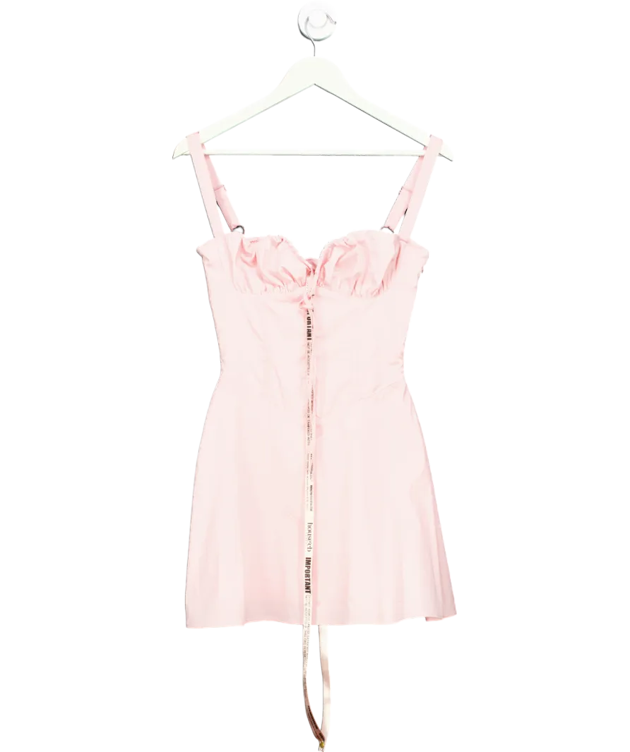 House of CB Pink Corset Mini Dress UK S