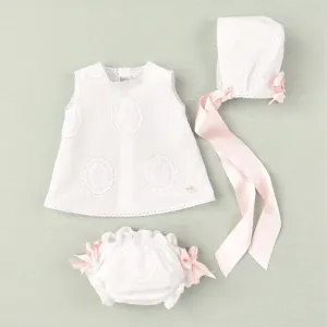 JOSE VARON - Three Piece Ribbon Dress Set