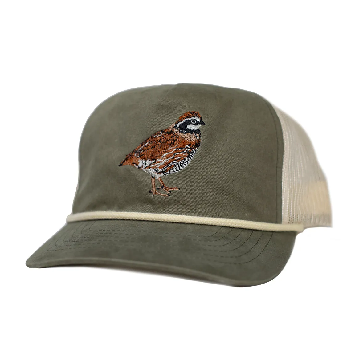 Kevin's Richardson Signature Quail Embroidered Rope Cap