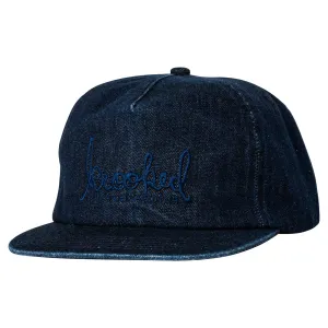 Krooked - Skript Snapback Denim