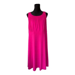 Lane Bryant Maxi Dress Sleeveless Casual Knit Pink Plus Size 18/20