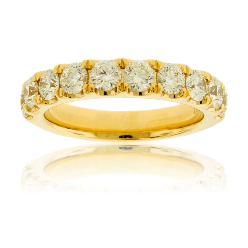 Large Diamond Anniversary or High Fashion Band