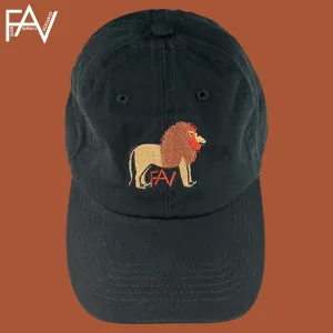 Lion - Black Dad Hat