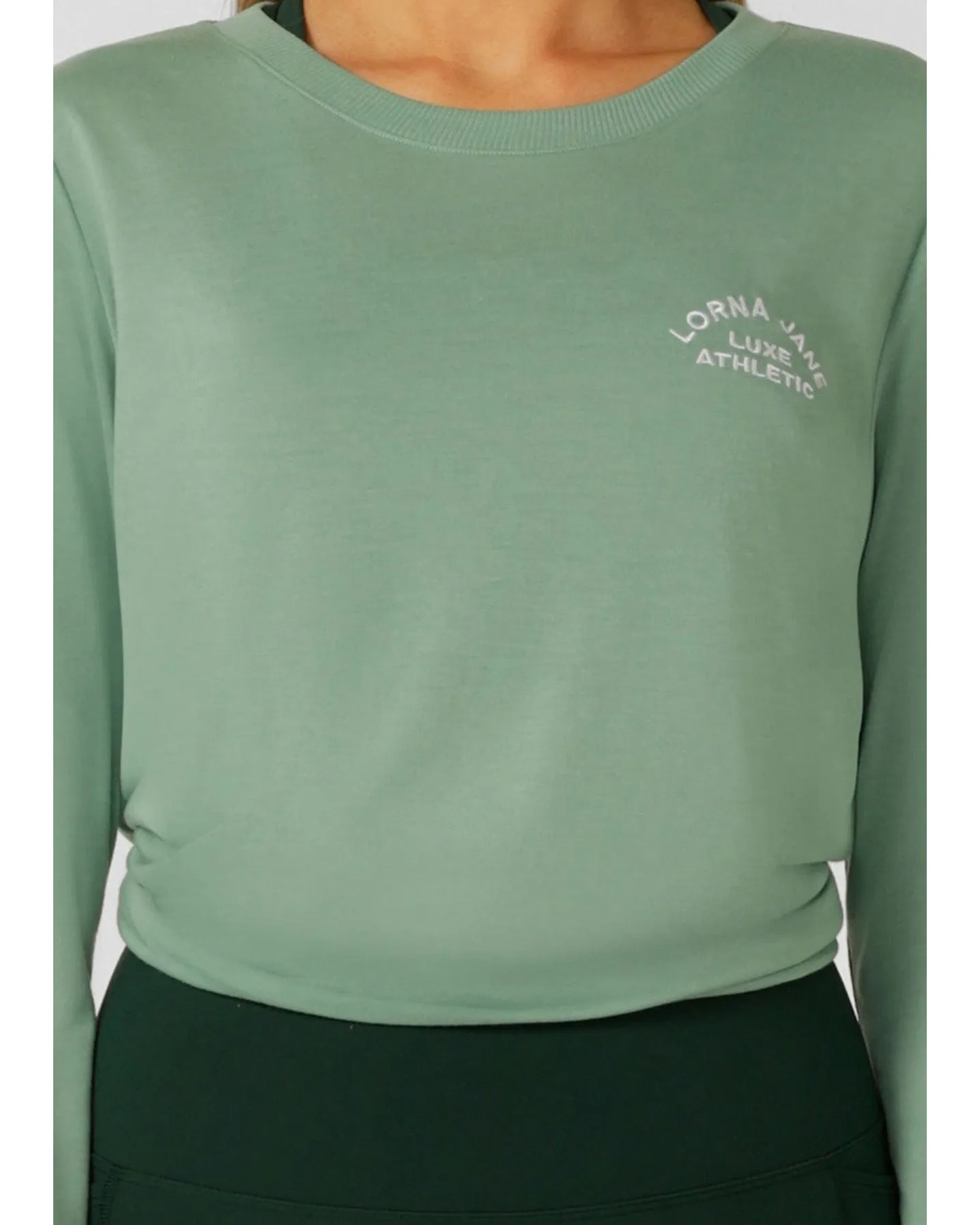 Lorna Jane Lotus Long Sleeve Top - Green Juice