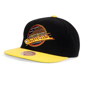 M&N Team Ground 2.0 Snapback Hat - Vancouver Canucks Skate