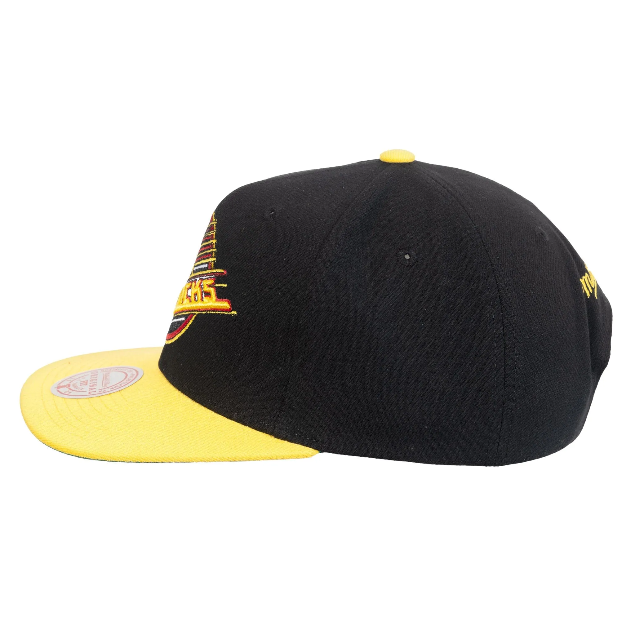 M&N Team Ground 2.0 Snapback Hat - Vancouver Canucks Skate