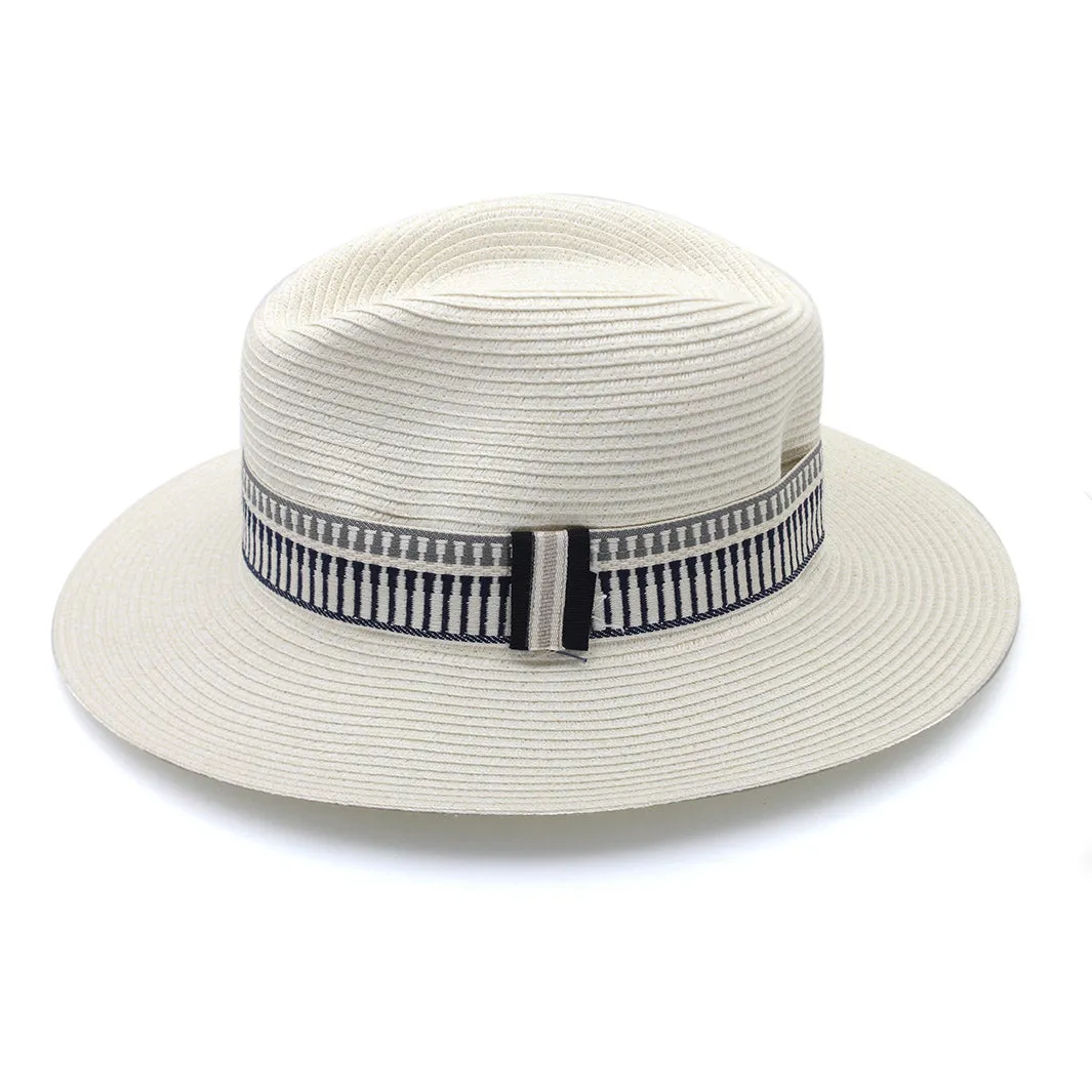 Marley Fedora Hat - Ivory