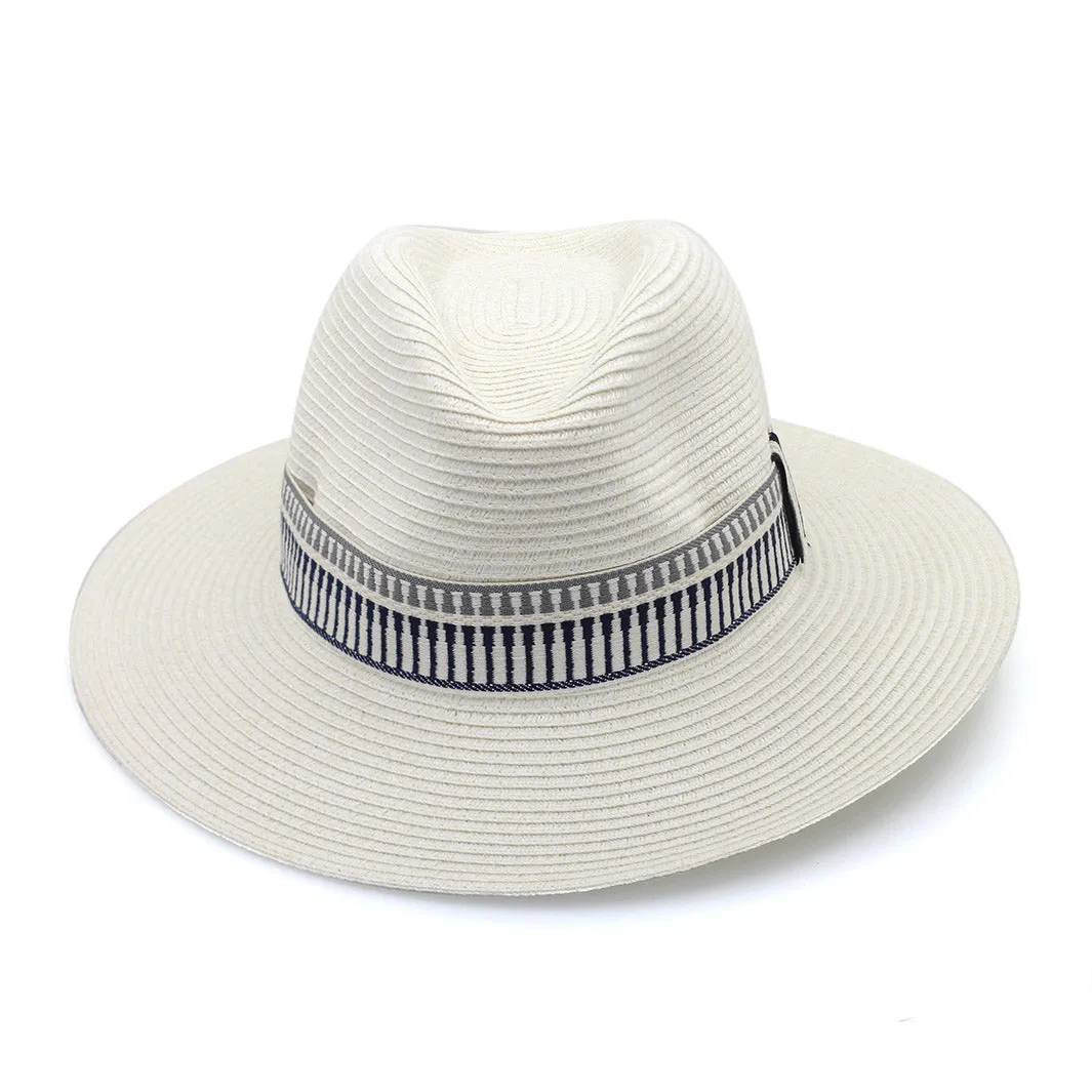 Marley Fedora Hat - Ivory