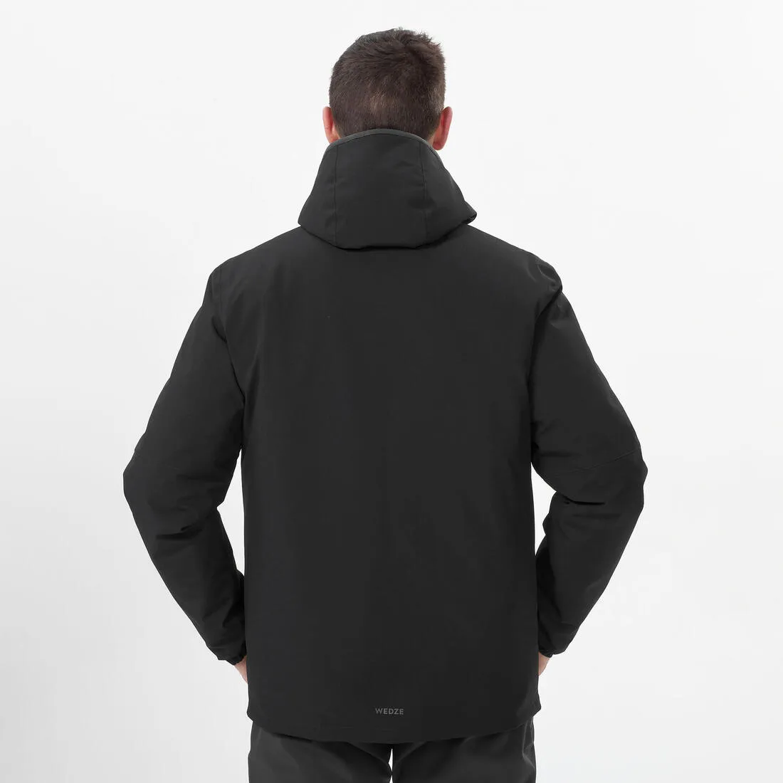 Men’s Warm and Waterproof Ski Jacket 100 - Black