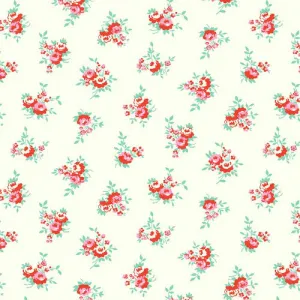 Milk, Sugar & Flower Milk Floral in Cream by Riley Blake Designs
