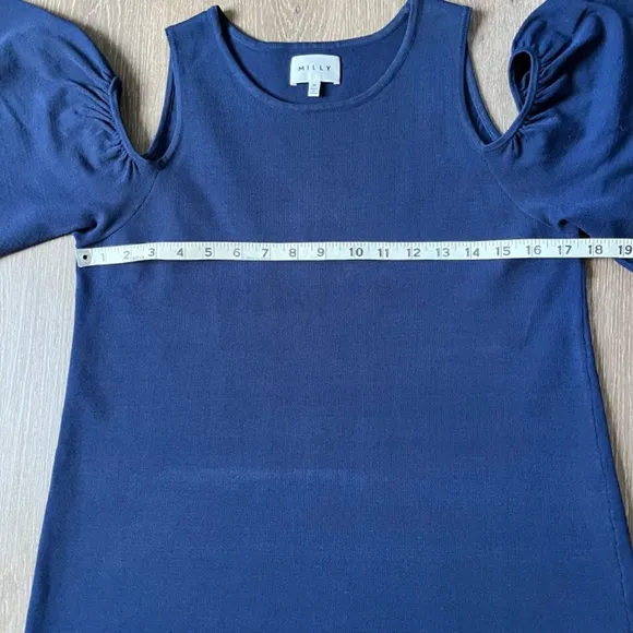 MILLY cold shoulder dress