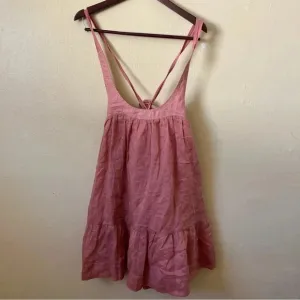 Mon Renn Women’s Pink Sleeveless Mini Dress. Size: 4